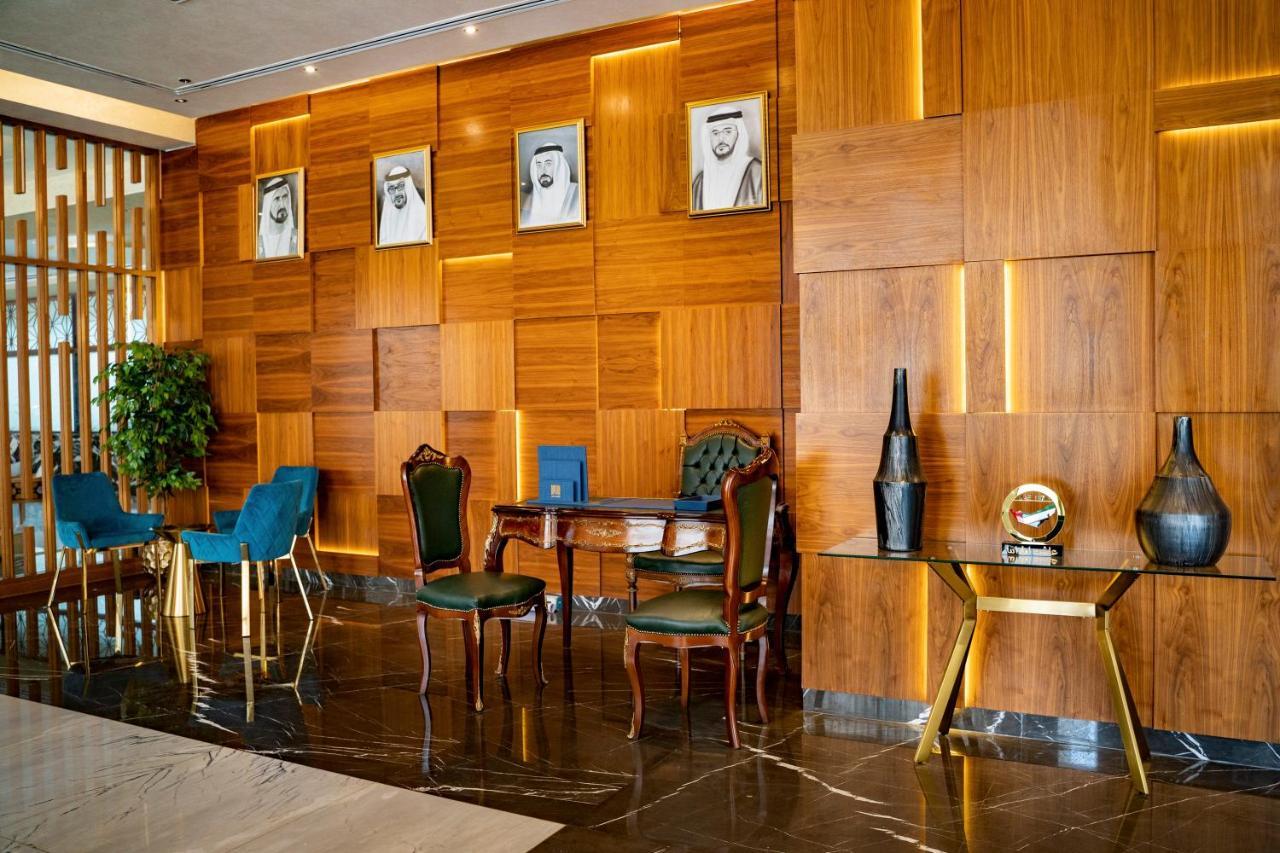 Luxe Grand Hotel Apartments Шарджа Экстерьер фото The lobby of the hotel